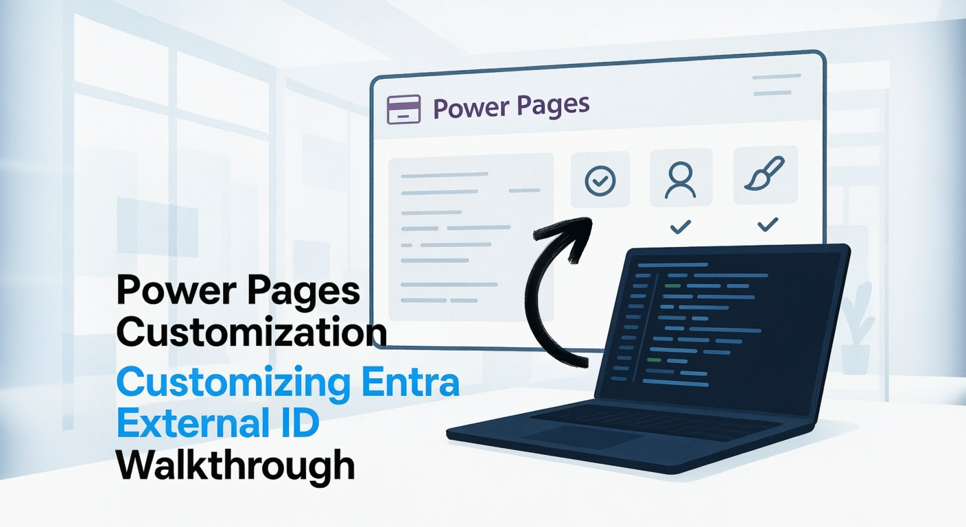 In this blog post, we walk through the process of customising the login experience for Power Pages using Entra External ID. We’ll show how to apply branding to the sign-in screen to make it look and feel like your organisation, creating a seamless experience for external users. /posts/250624-power-pages-customise-entra-external-id/thumbnail-1.png